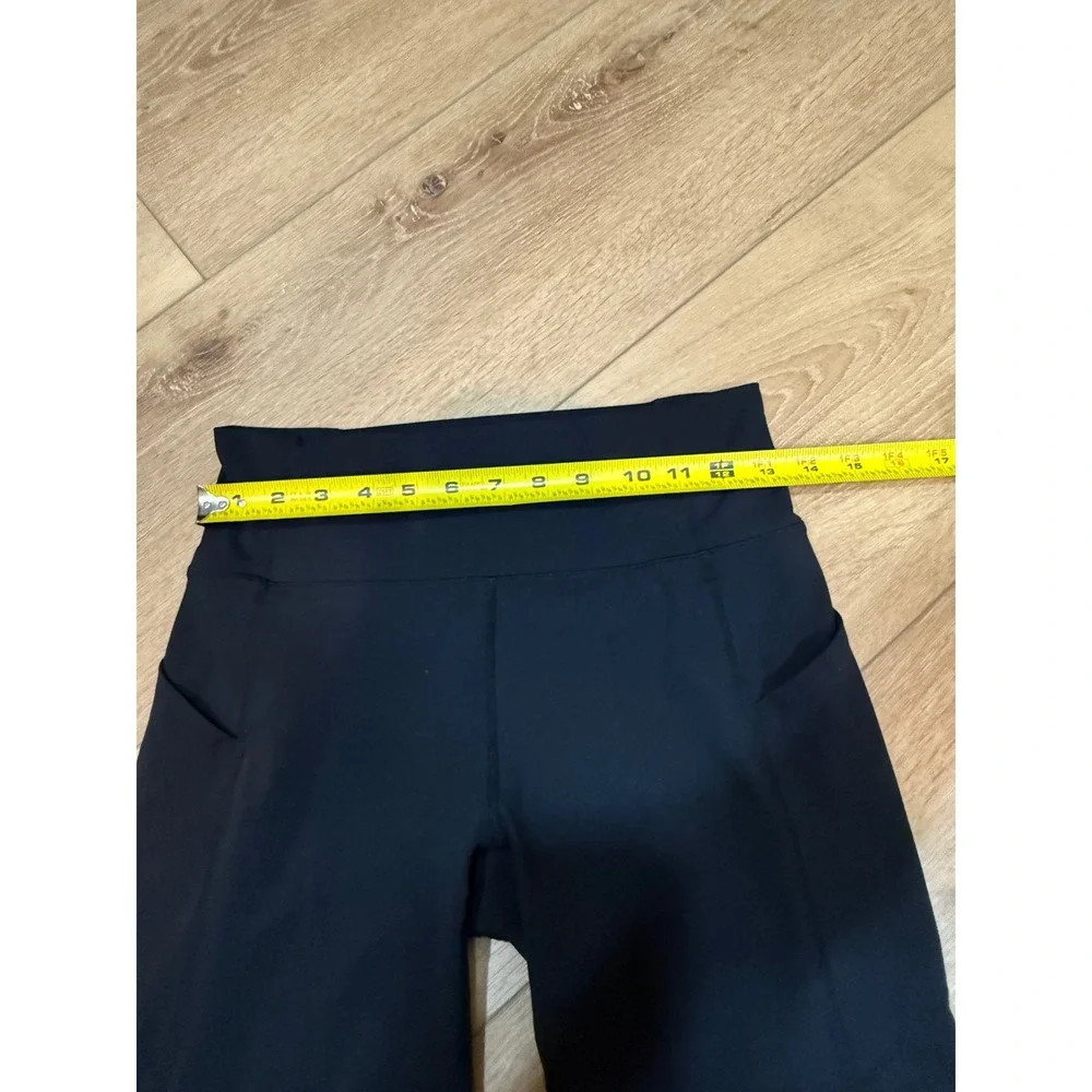 Fabletics PureLuxe Black High Waisted‎ Biker Shorts with Pockets Women Size S